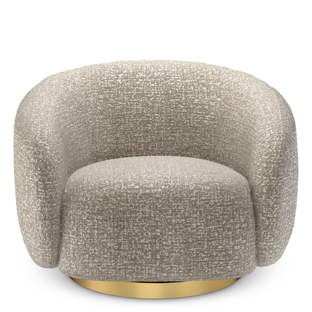 Upholstered Lounge Swivel Chair Brice | Eichholtz Miami