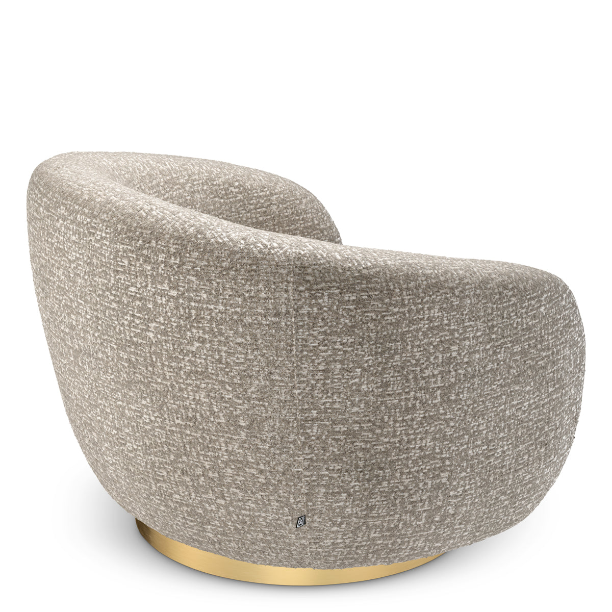 Upholstered Lounge Swivel Chair Brice | Eichholtz Miami