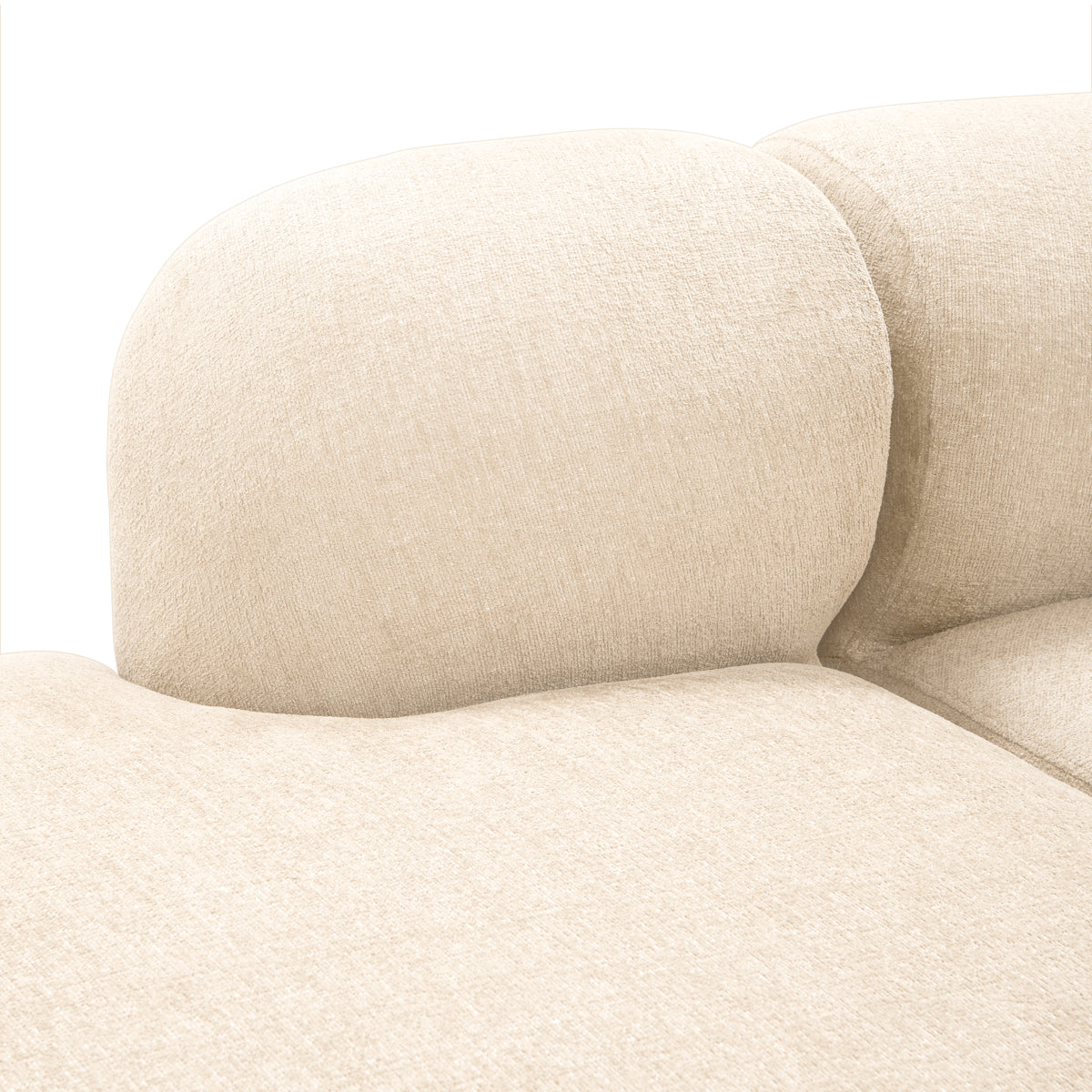 Upholstered Curved Sofa L Björn | Eichholtz Miami