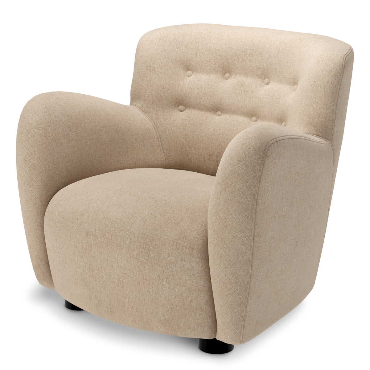 Tufted Back Lounge Chair Bixby | A | Eichholtz Miami 