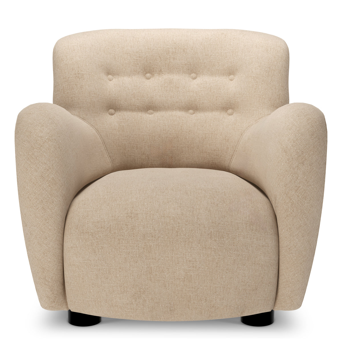 Tufted Back Lounge Chair Bixby | A | Eichholtz Miami 