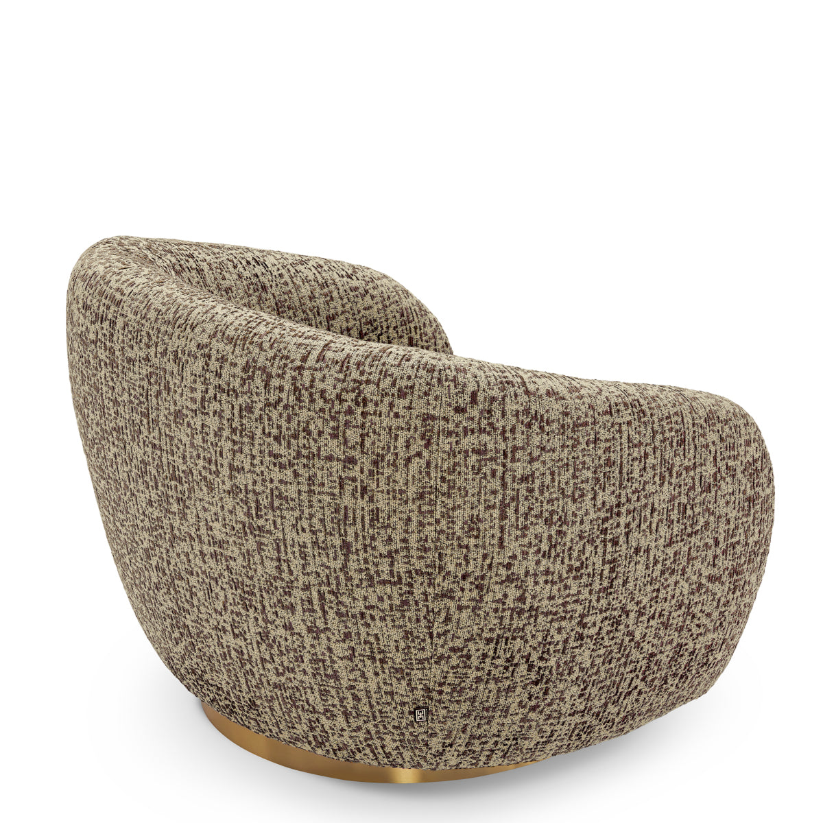 Upholstered Lounge Swivel Chair Brice | Eichholtz Miami