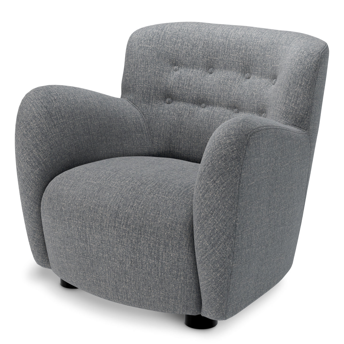 Tufted Back Lounge Chair Bixby | A | Eichholtz Miami 