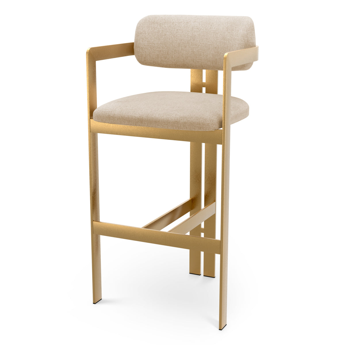 Gold Frame Bar Stool Donato | A | Eichholtz Miami