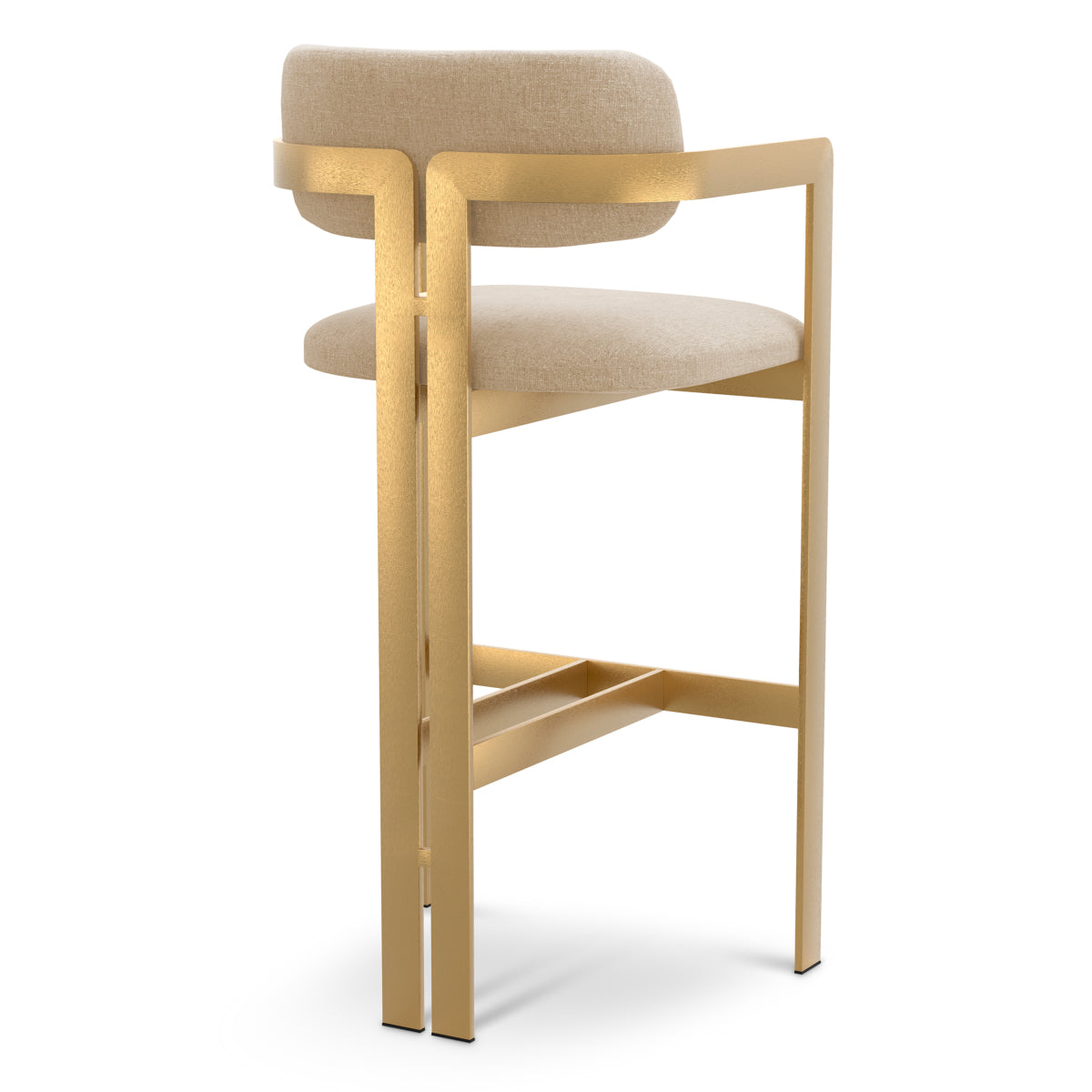 Gold Frame Bar Stool Donato | A | Eichholtz Miami