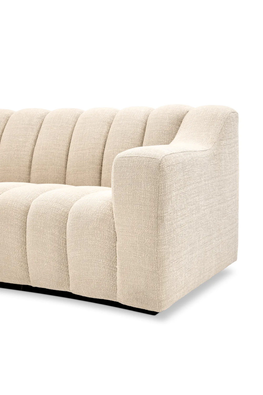 Curved Upholstered Sofa S Kelly | Eichholtz Miami