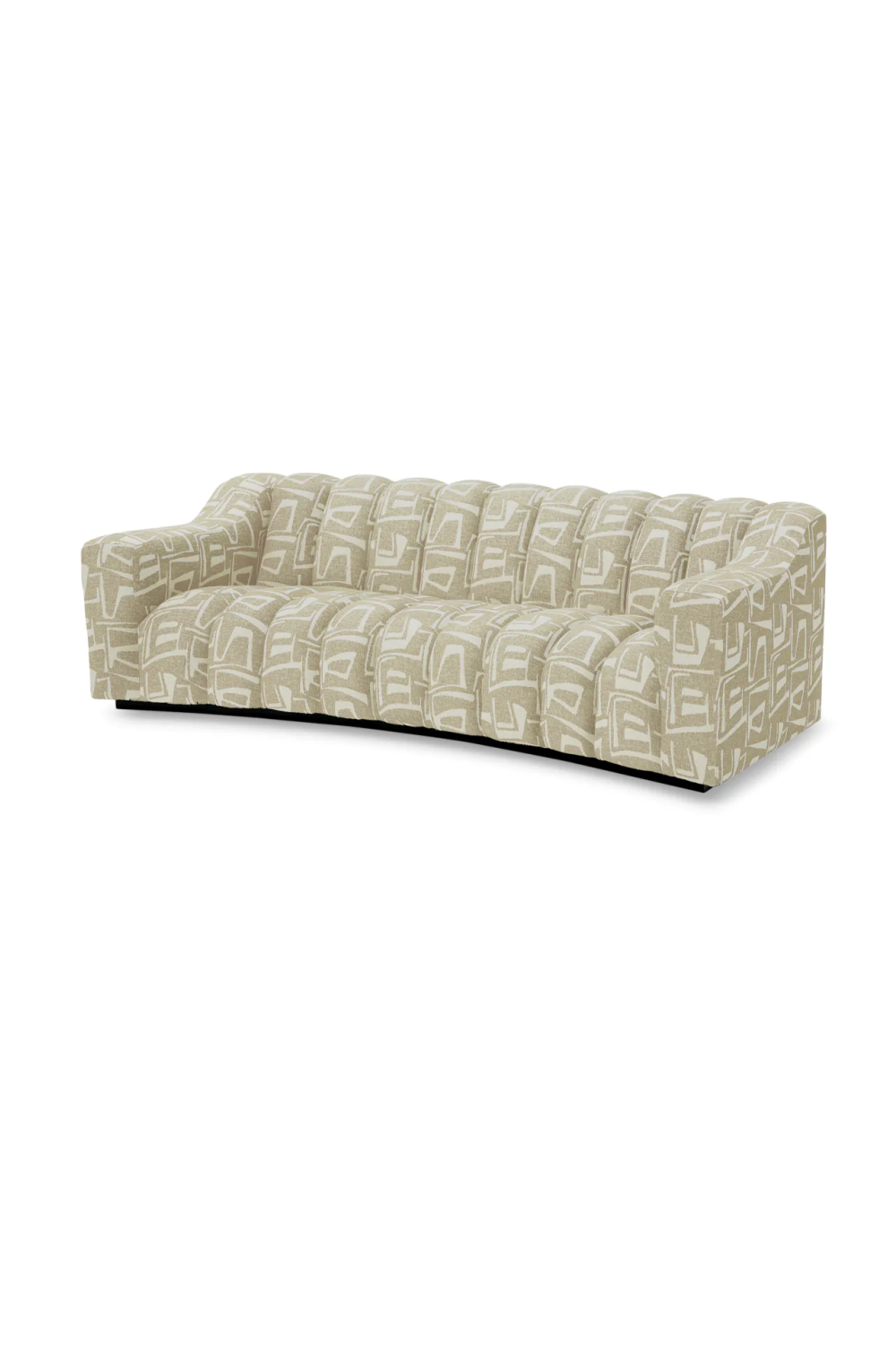 Curved Upholstered Sofa S Kelly | Eichholtz Miami