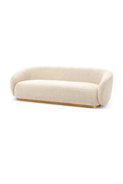 Brass Base Upholstered Sofa Brice| Eichholtz Miami