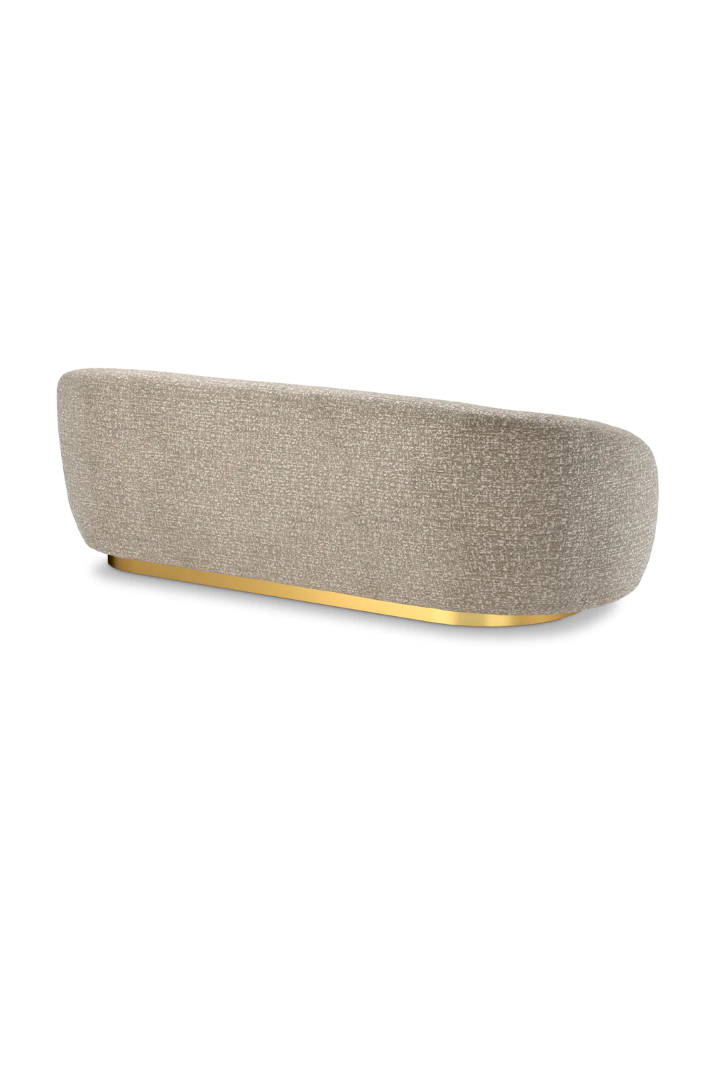 Brass Base Upholstered Sofa Brice| Eichholtz Miami
