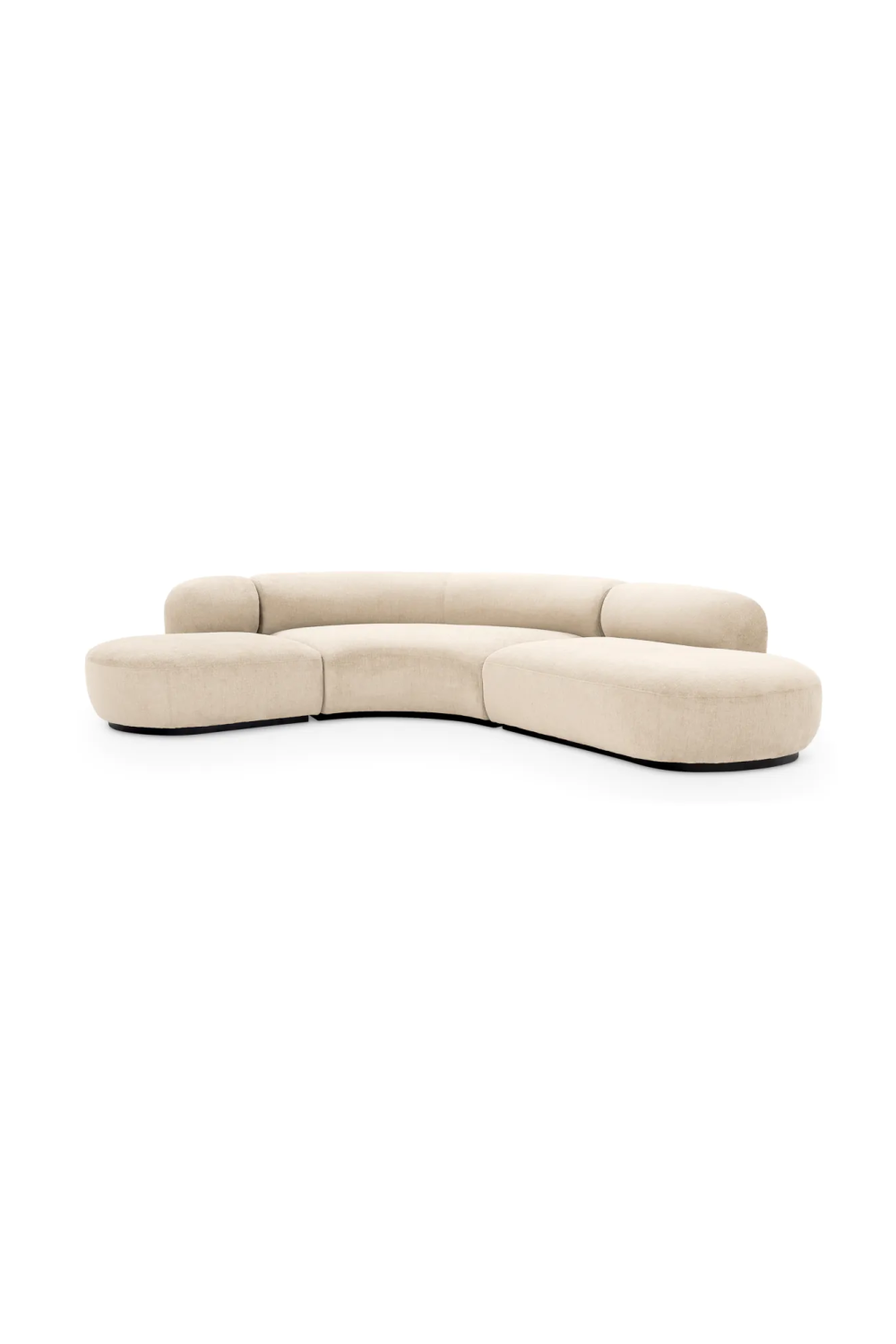 Upholstered Curved Sofa L Björn | C | Eichholtz Miami