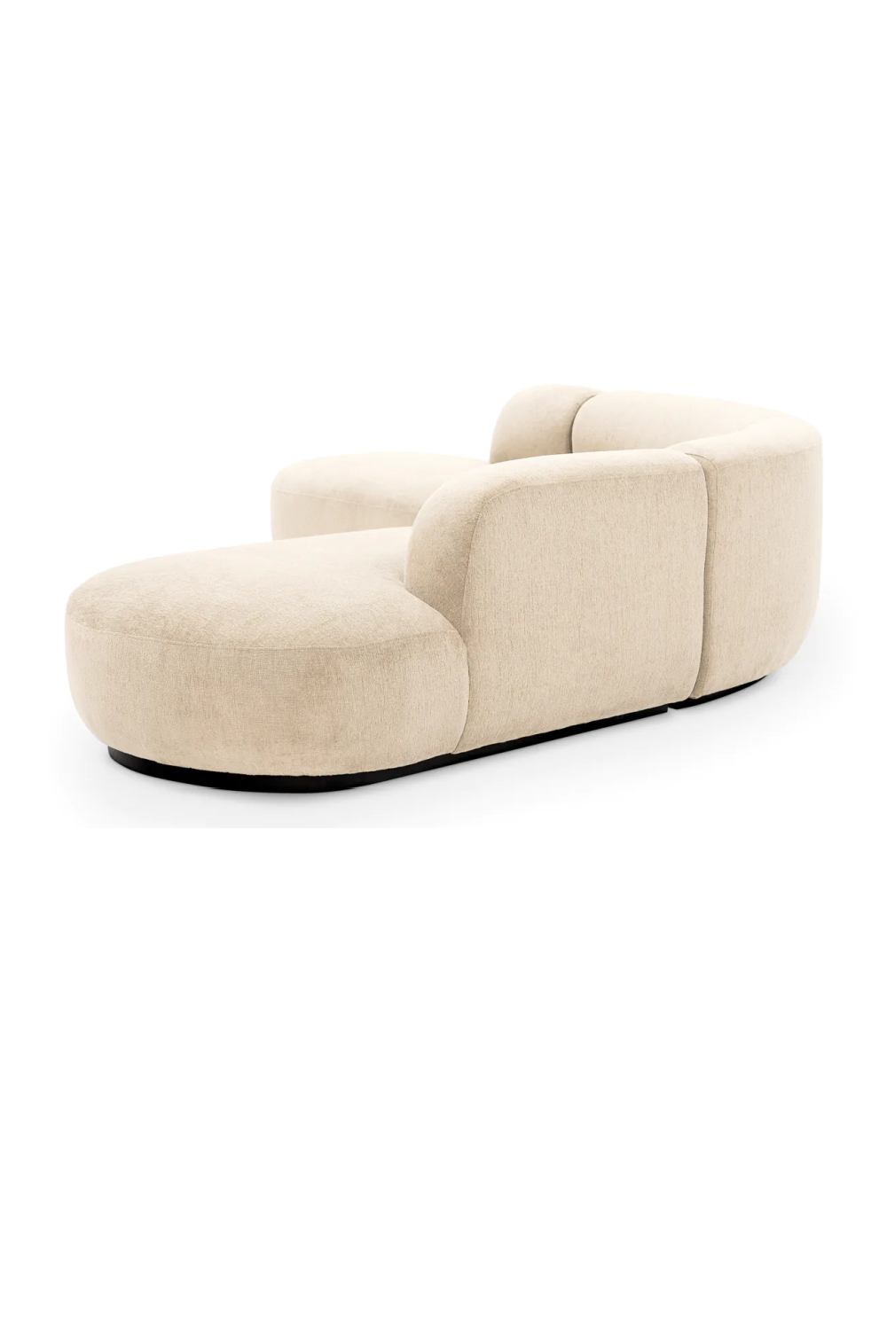 Upholstered Curved Sofa L Björn | Eichholtz Miami