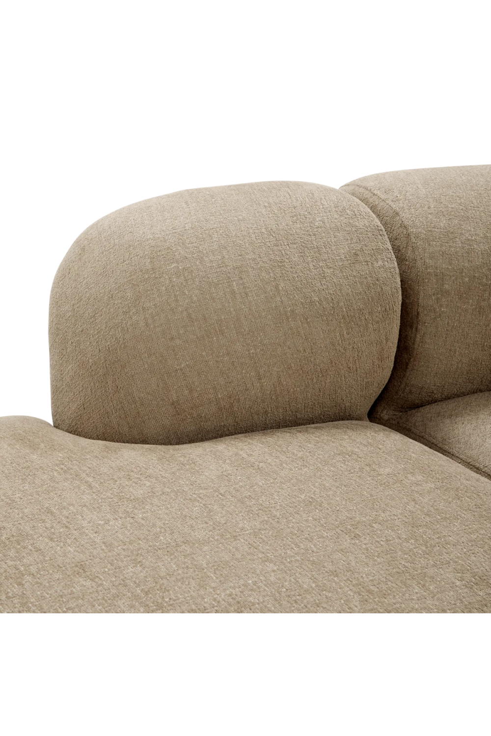 Upholstered Curved Sofa L Björn | D | Eichholtz Miami