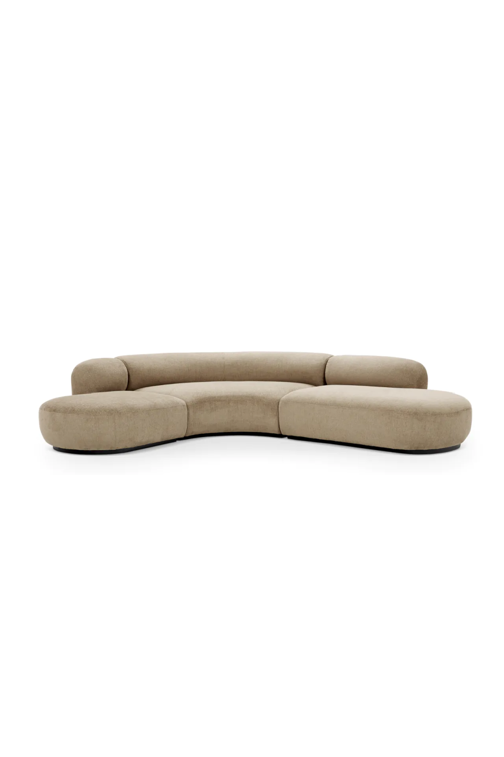 Upholstered Curved Sofa L Björn | A | Eichholtz Miami