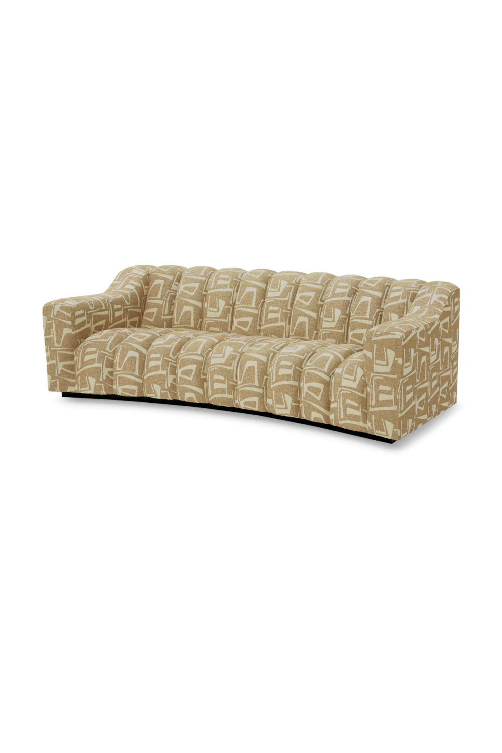 Curved Upholstered Sofa S Kelly | Eichholtz Miami
