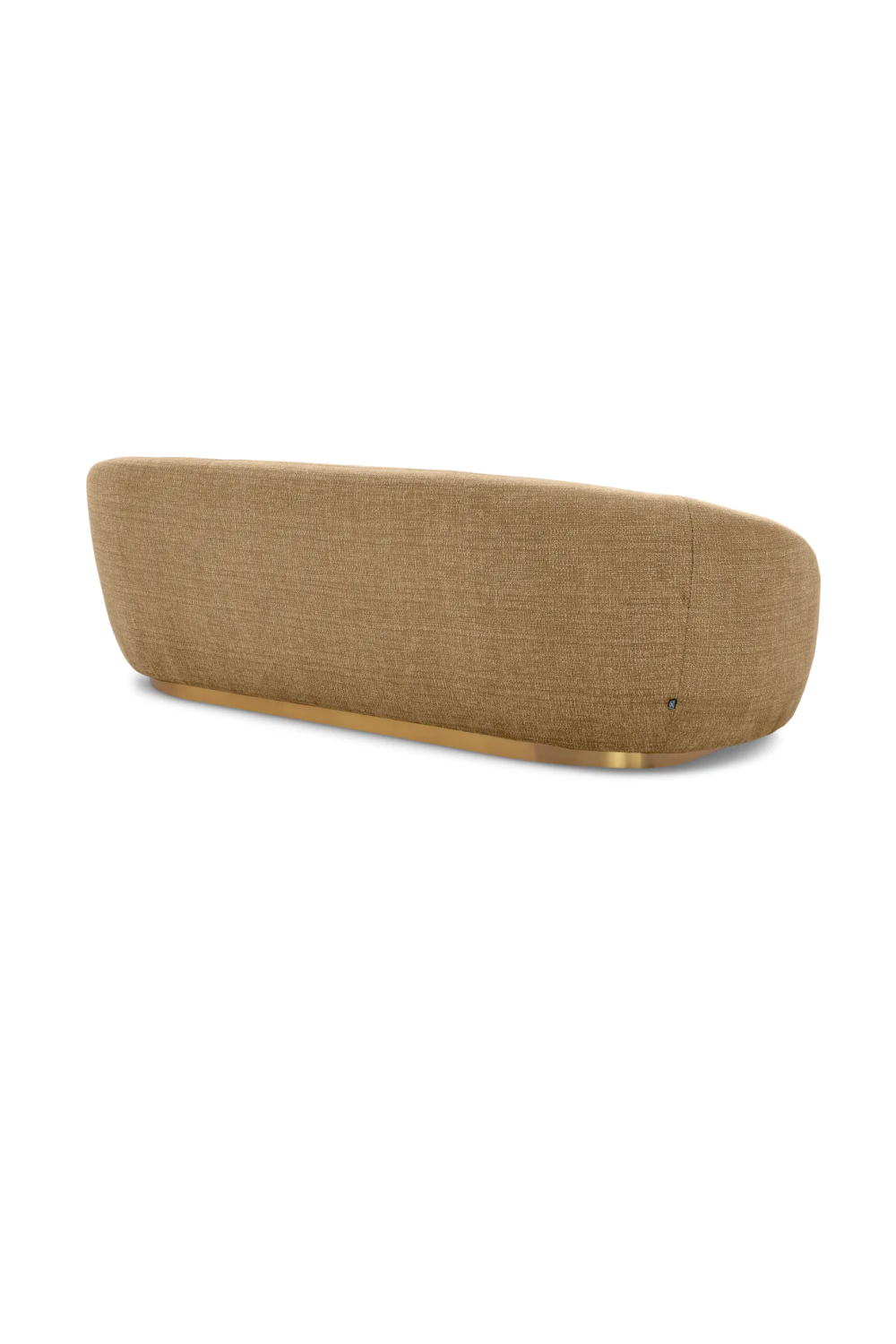 Brass Base Upholstered Sofa Brice| Eichholtz Miami