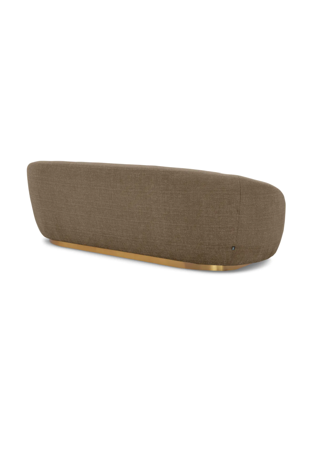 Brass Base Upholstered Sofa Brice| Eichholtz Miami