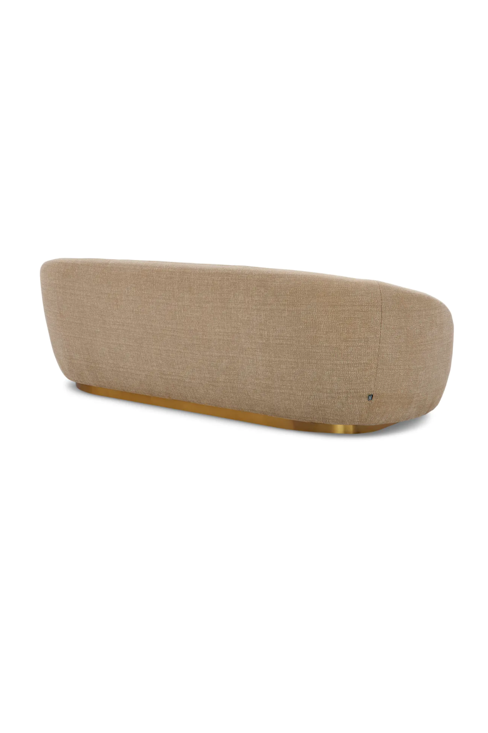 Brass Base Upholstered Sofa Brice| Eichholtz Miami