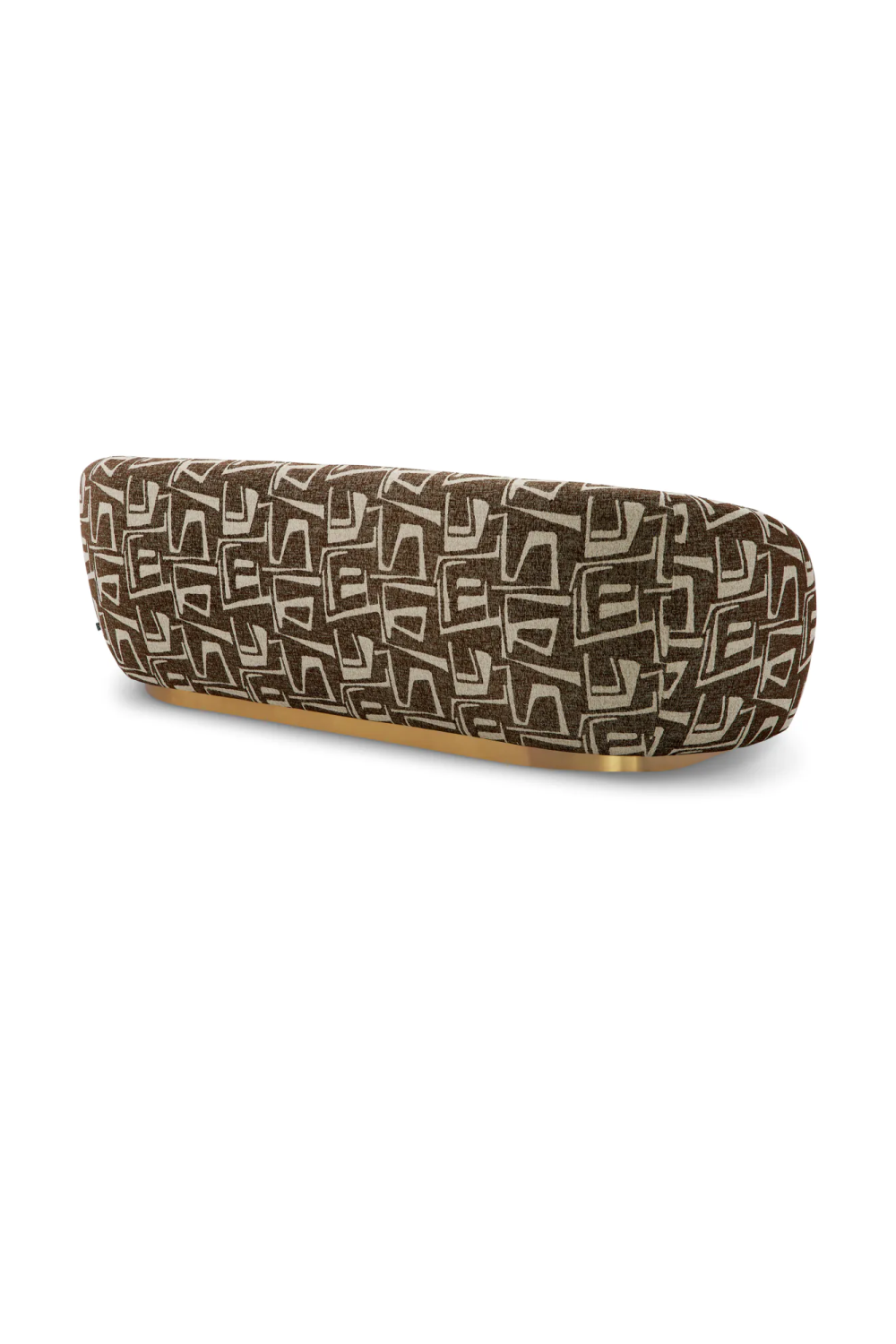 Brass Base Upholstered Sofa Brice| Eichholtz Miami