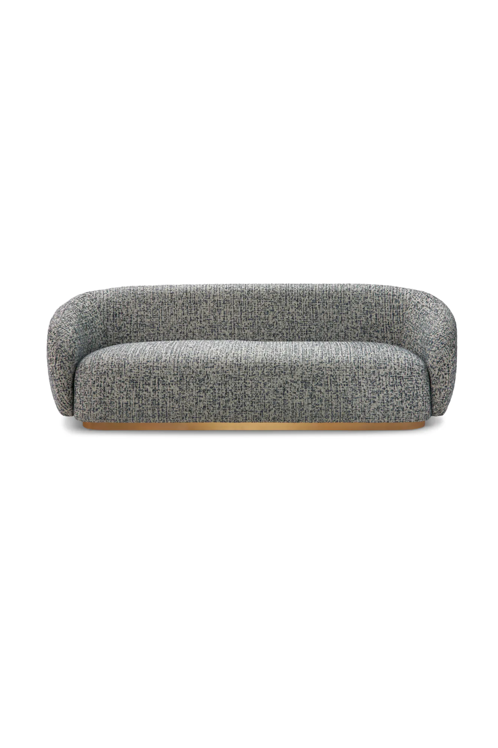 Brass Base Upholstered Sofa Brice| Eichholtz Miami