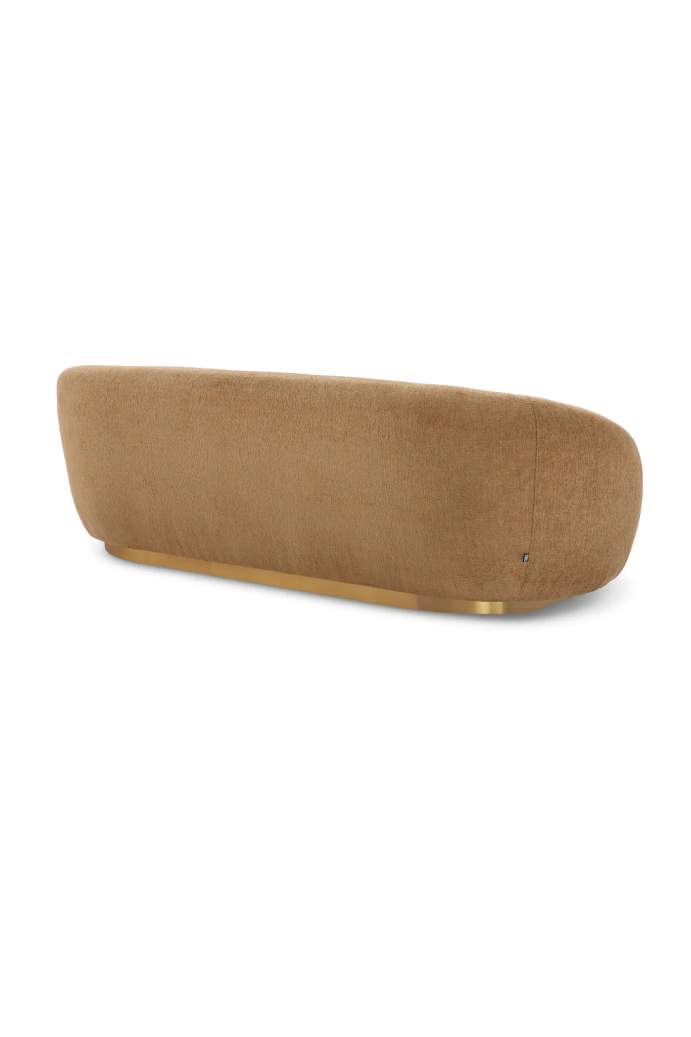 Brass Base Upholstered Sofa Brice| Eichholtz Miami
