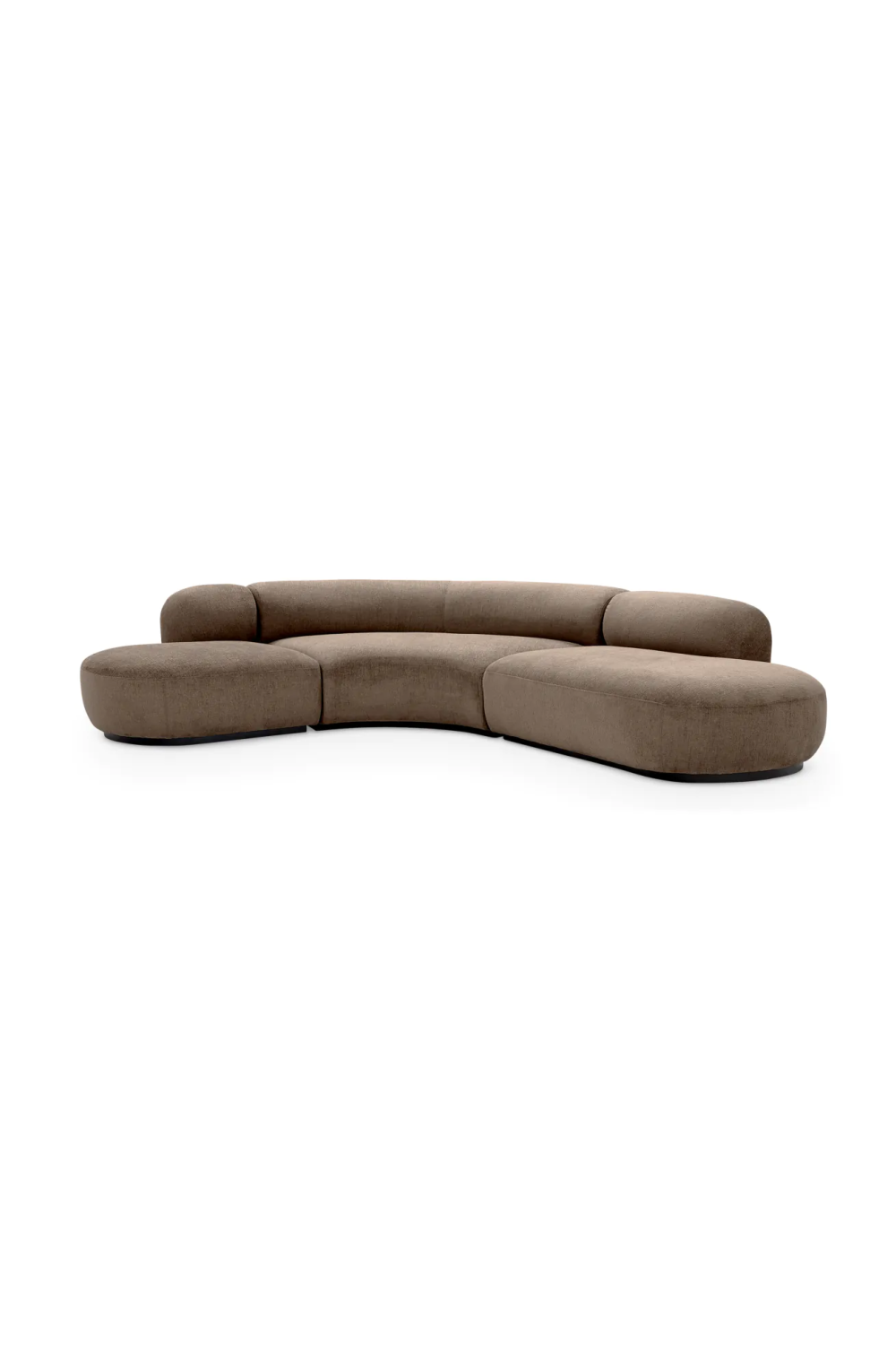 Upholstered Curved Sofa L Björn | Eichholtz Miami