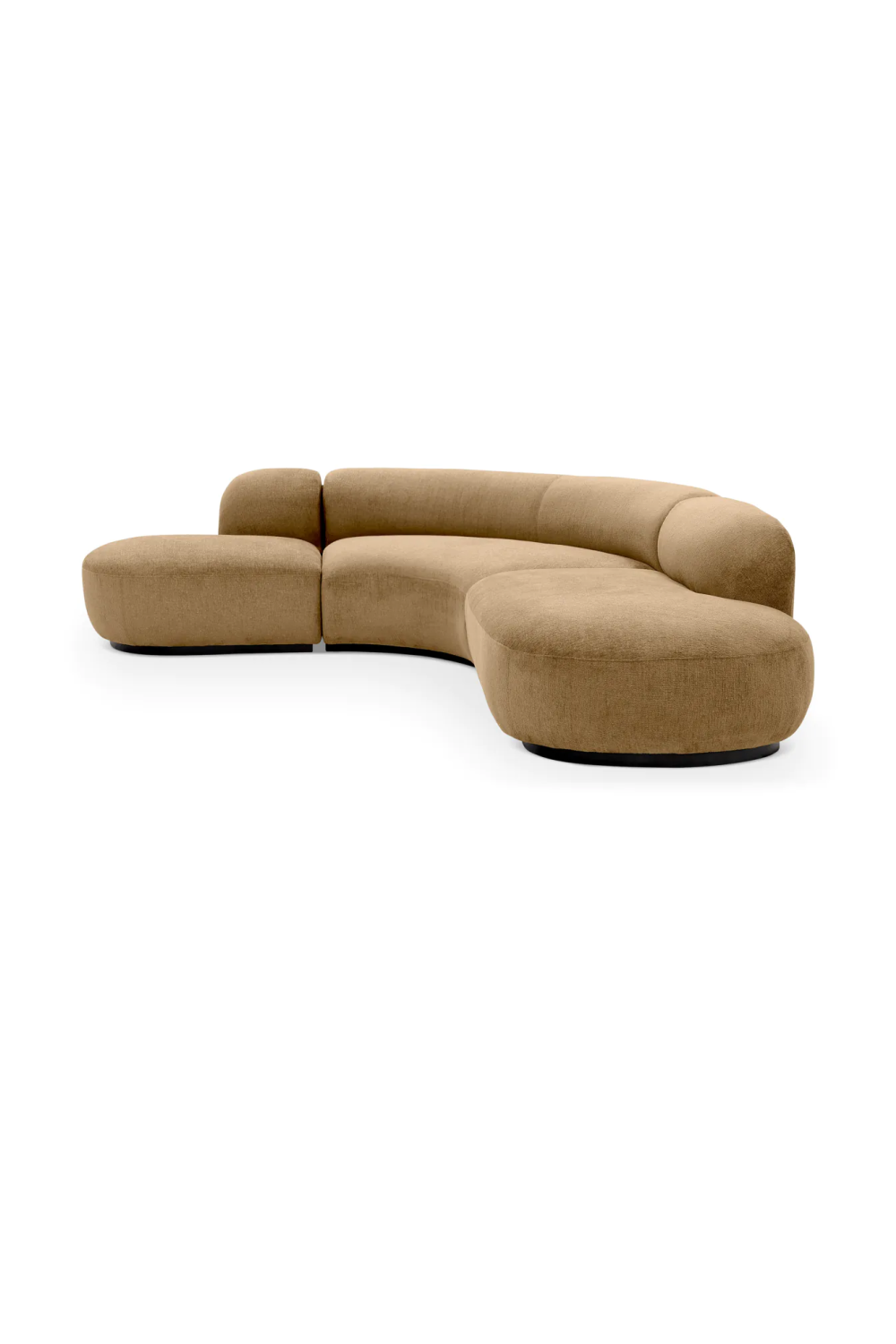 Upholstered Curved Sofa L Björn | C | Eichholtz Miami
