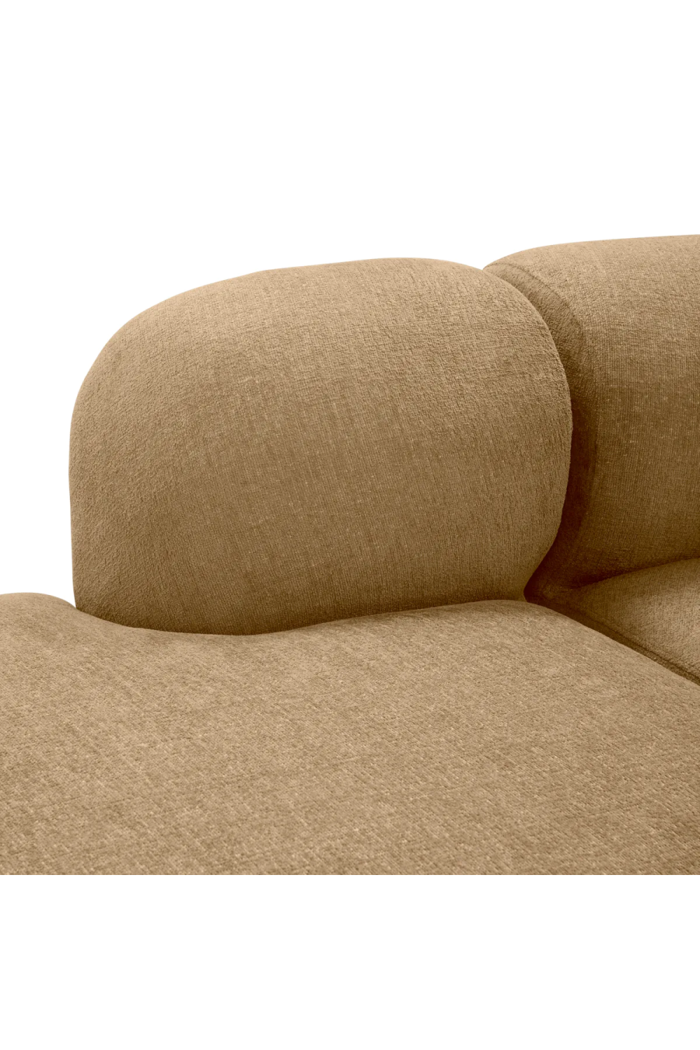 Upholstered Curved Sofa L Björn | Eichholtz Miami