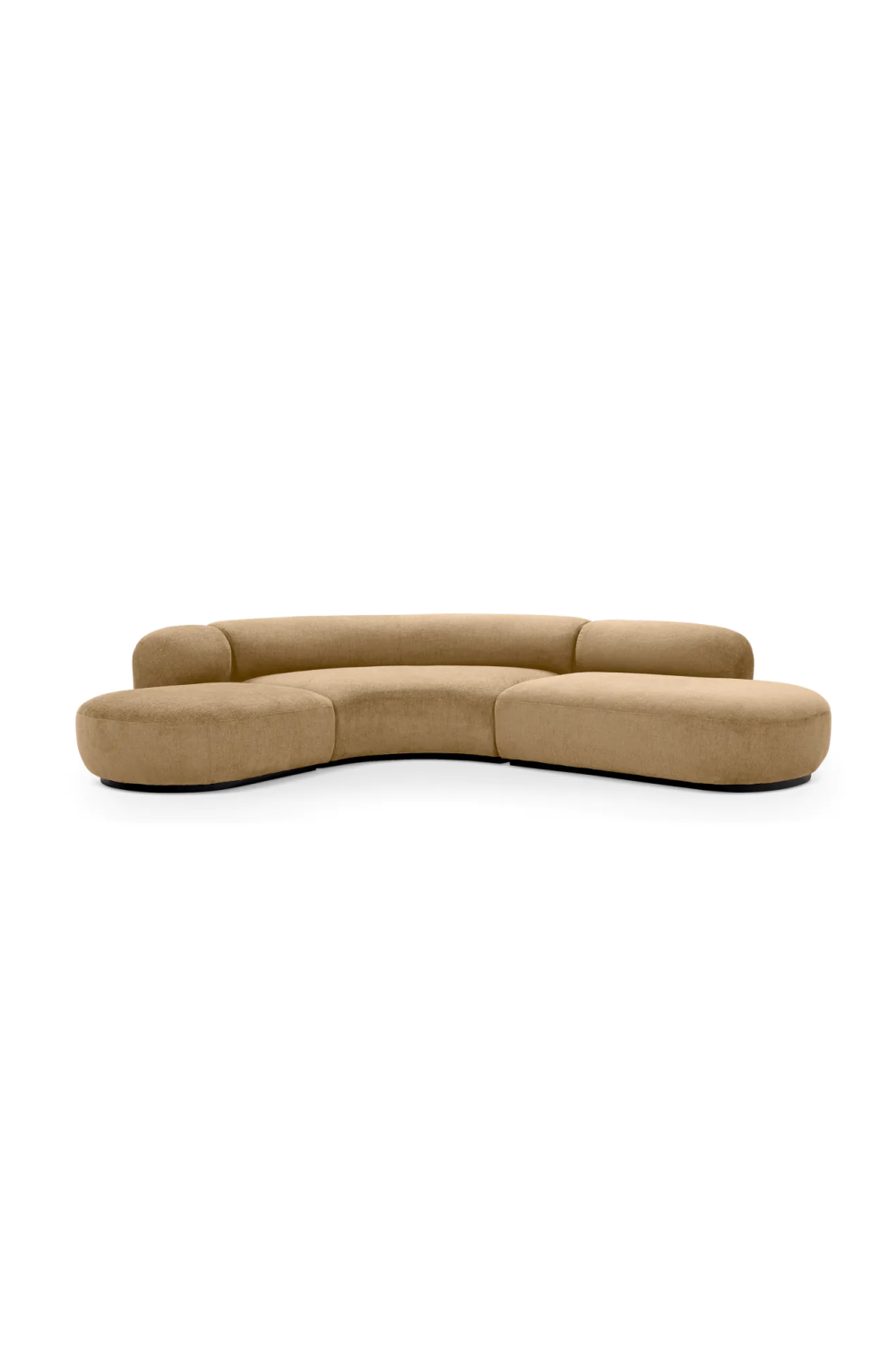 Upholstered Curved Sofa L Björn | Eichholtz Miami