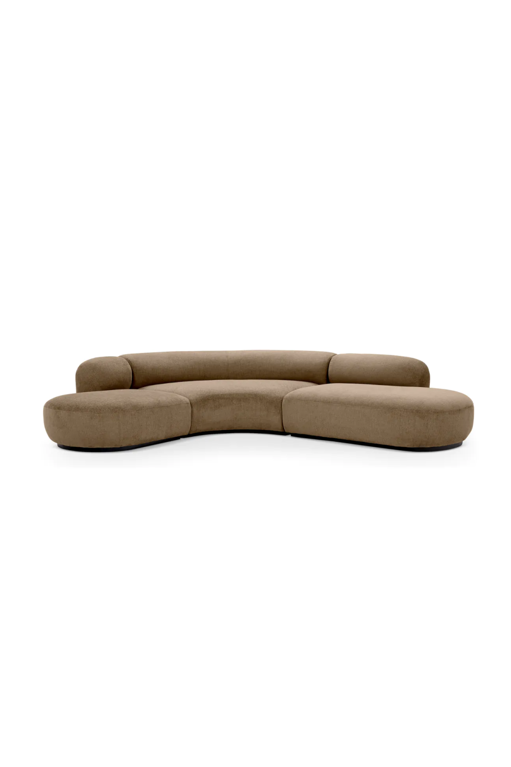 Upholstered Curved Sofa L Björn | Eichholtz Miami