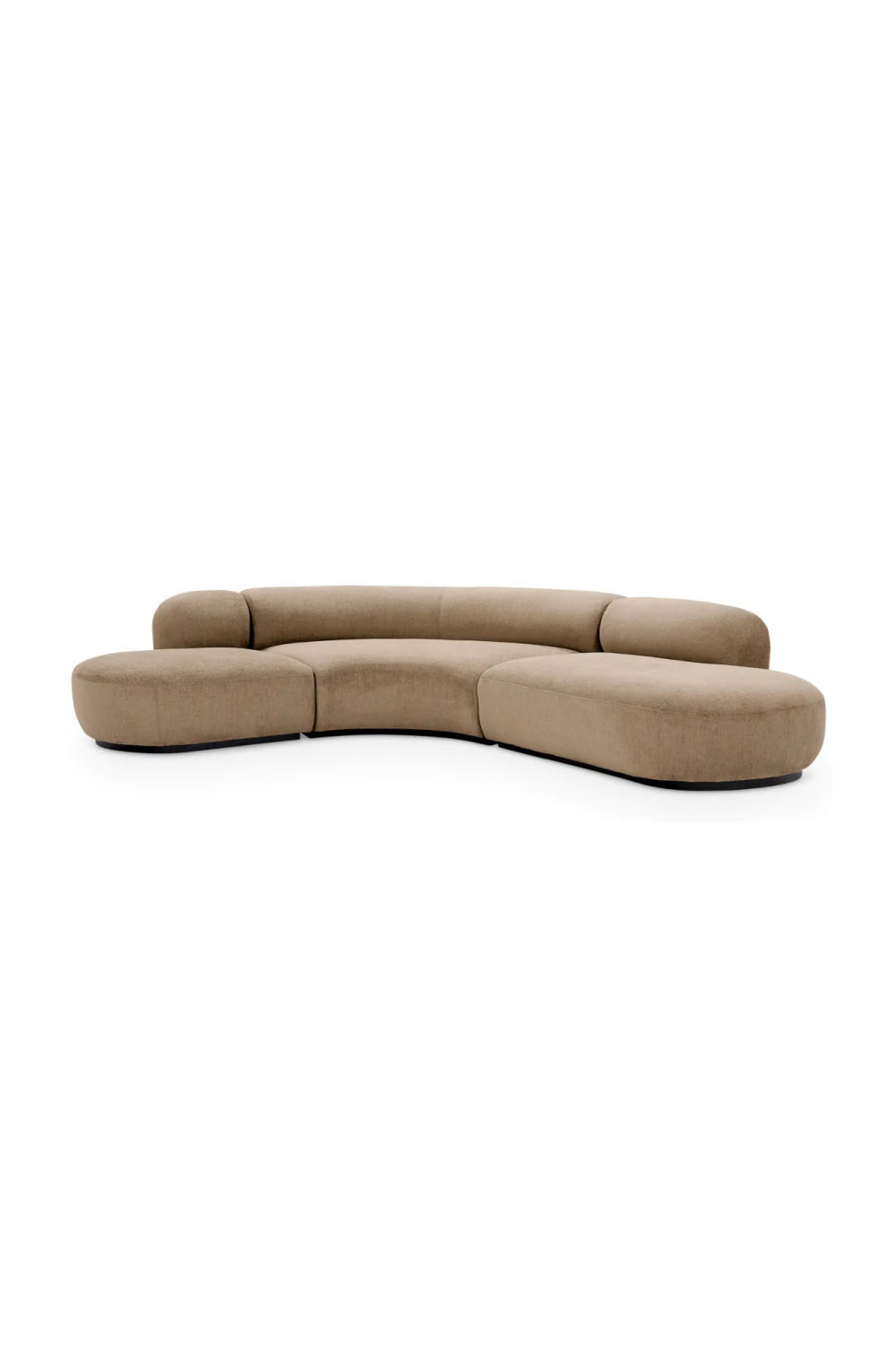 Upholstered Curved Sofa L Björn | C | Eichholtz Miami