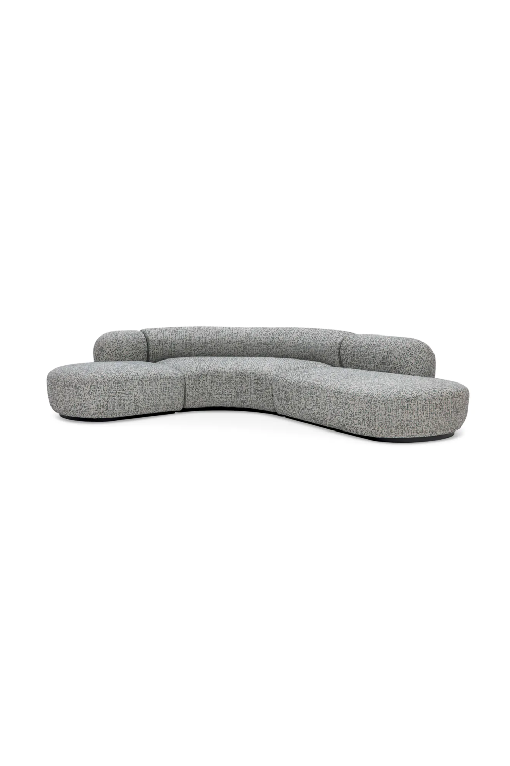 Upholstered Curved Sofa L Björn | Eichholtz Miami