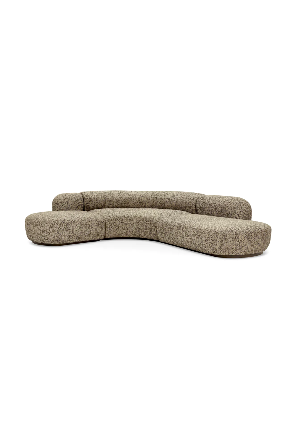 Upholstered Curved Sofa L Björn | Eichholtz Miami
