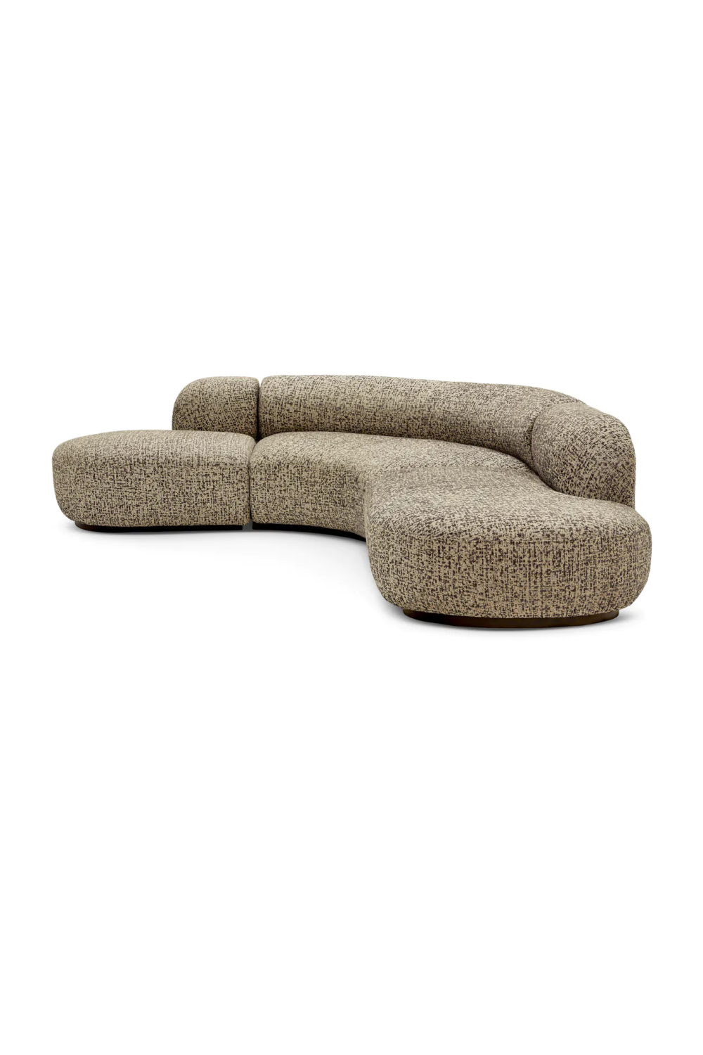Upholstered Curved Sofa L Björn | D | Eichholtz Miami