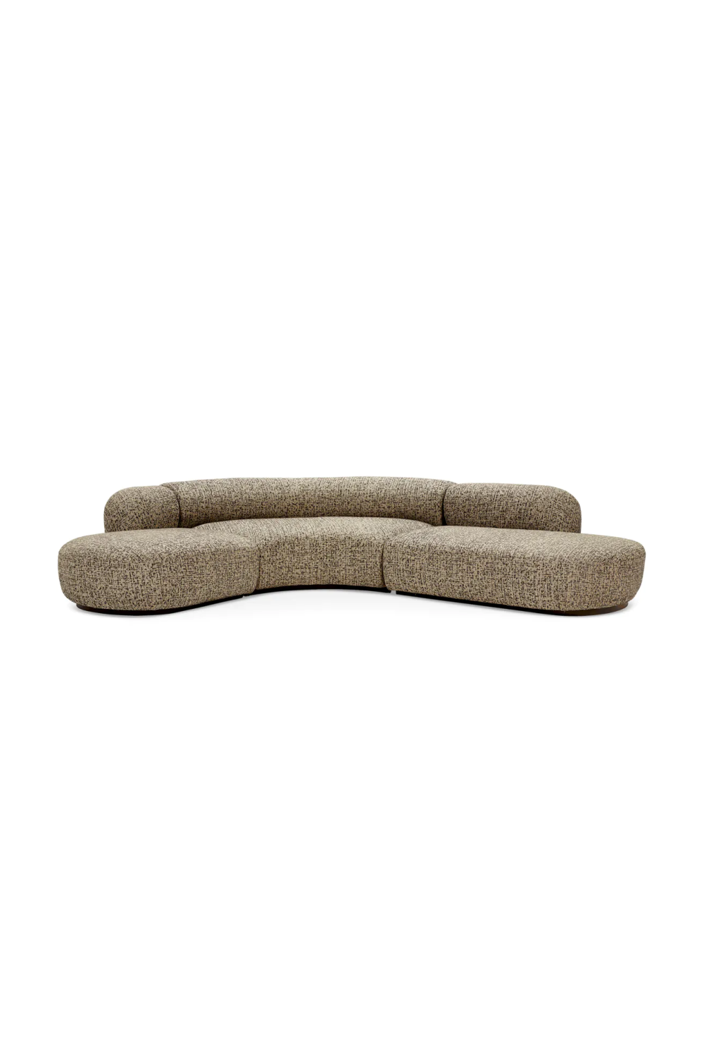 Upholstered Curved Sofa L Björn | Eichholtz Miami