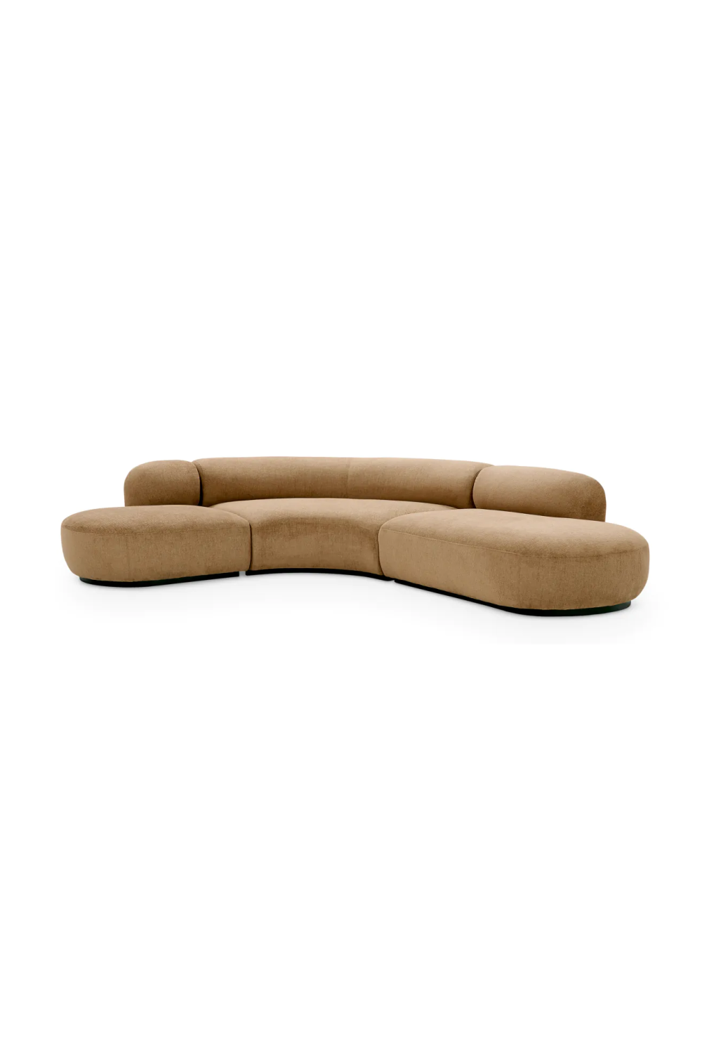 Upholstered Curved Sofa L Björn | A | Eichholtz Miami