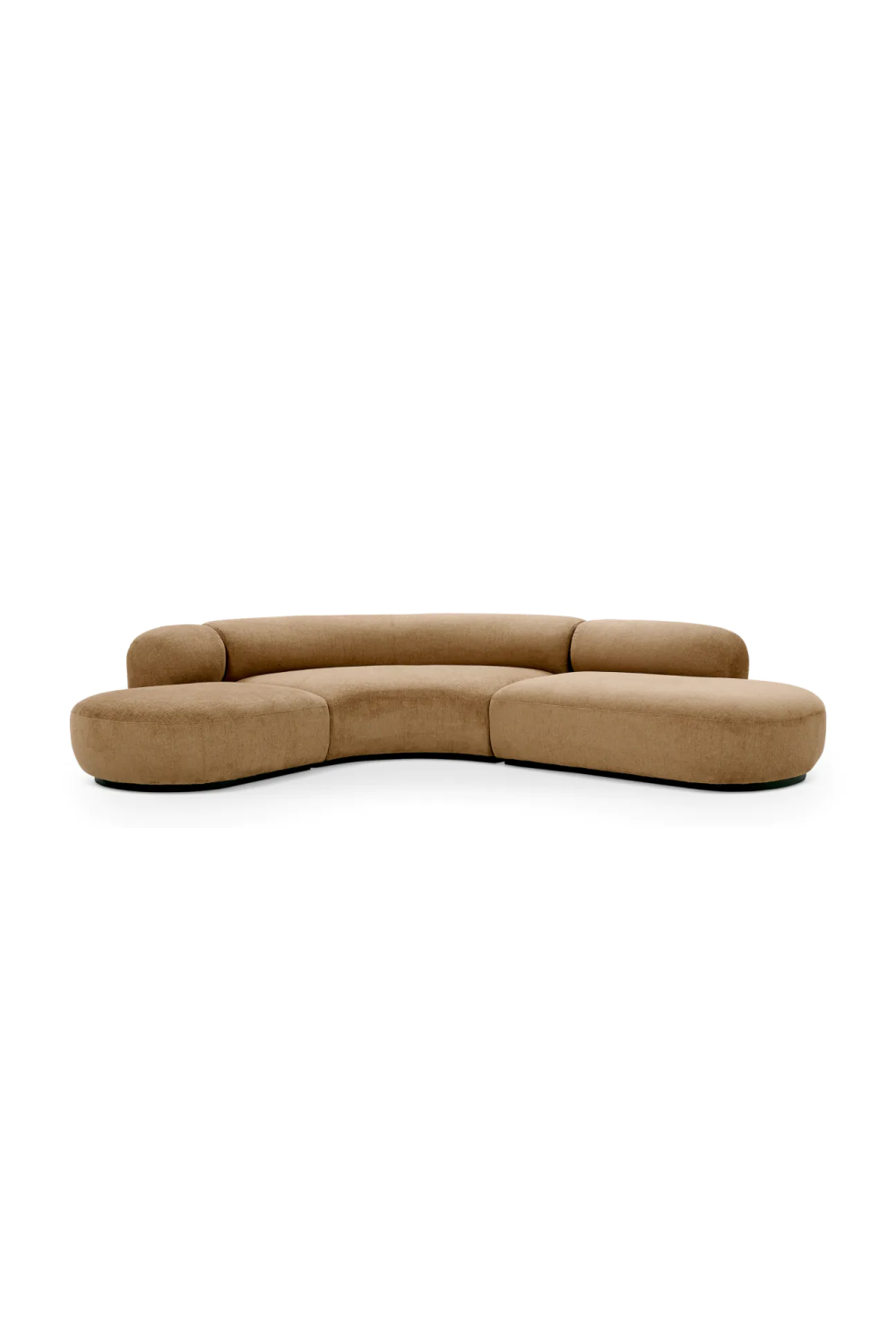 Upholstered Curved Sofa L Björn | Eichholtz Miami