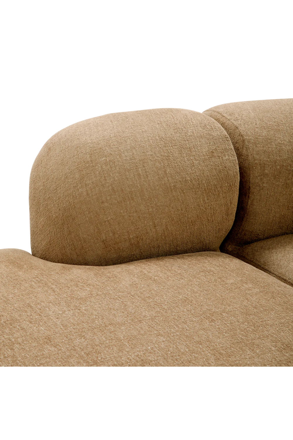 Upholstered Curved Sofa L Björn | Eichholtz Miami