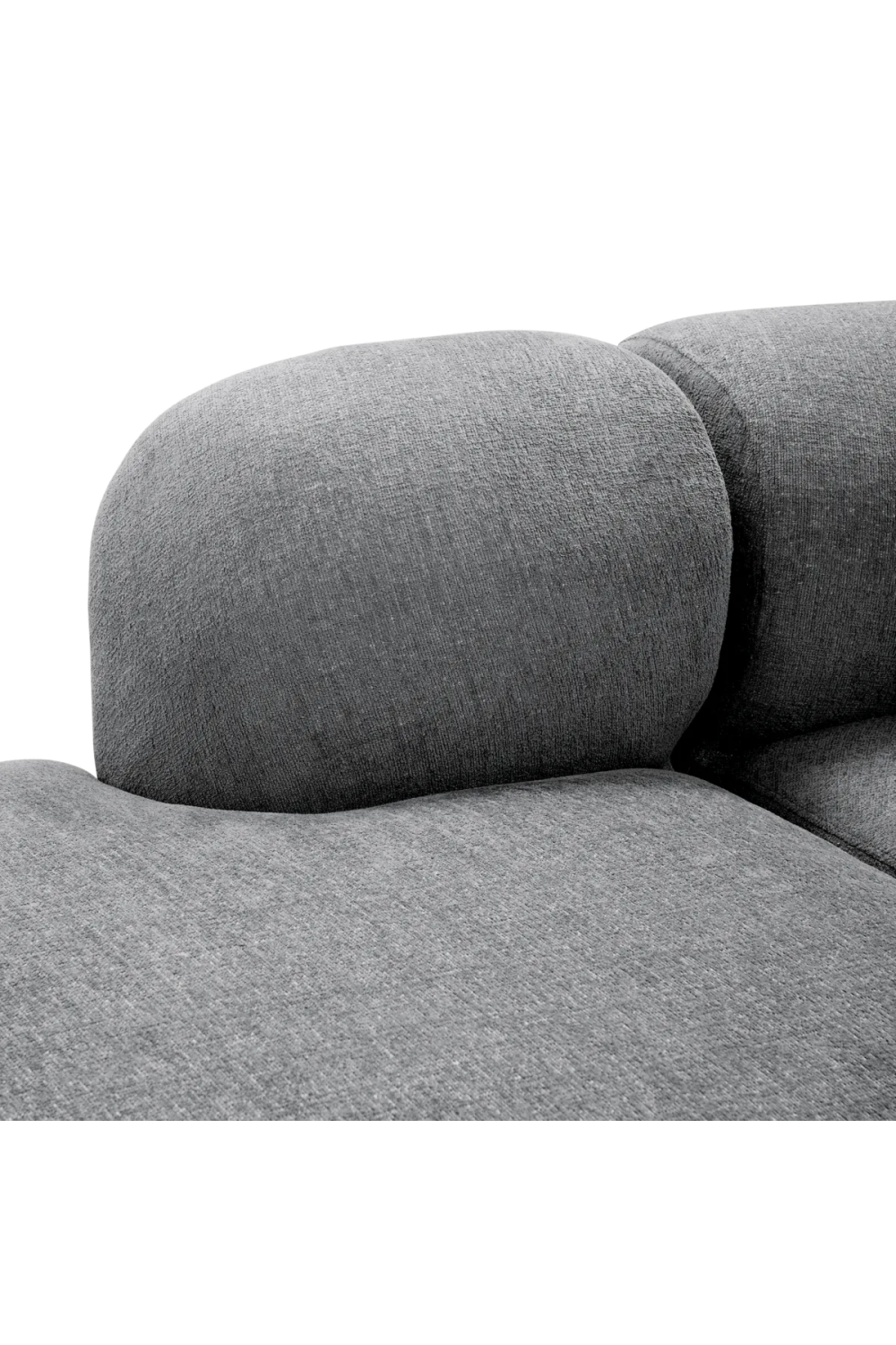 Upholstered Curved Sofa L Björn | Eichholtz Miami