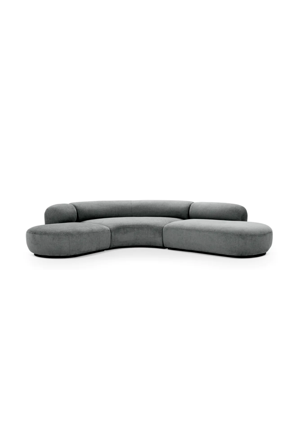Upholstered Curved Sofa L Björn | Eichholtz Miami