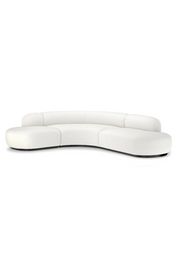 Upholstered Curved Sofa L Björn | Eichholtz Miami