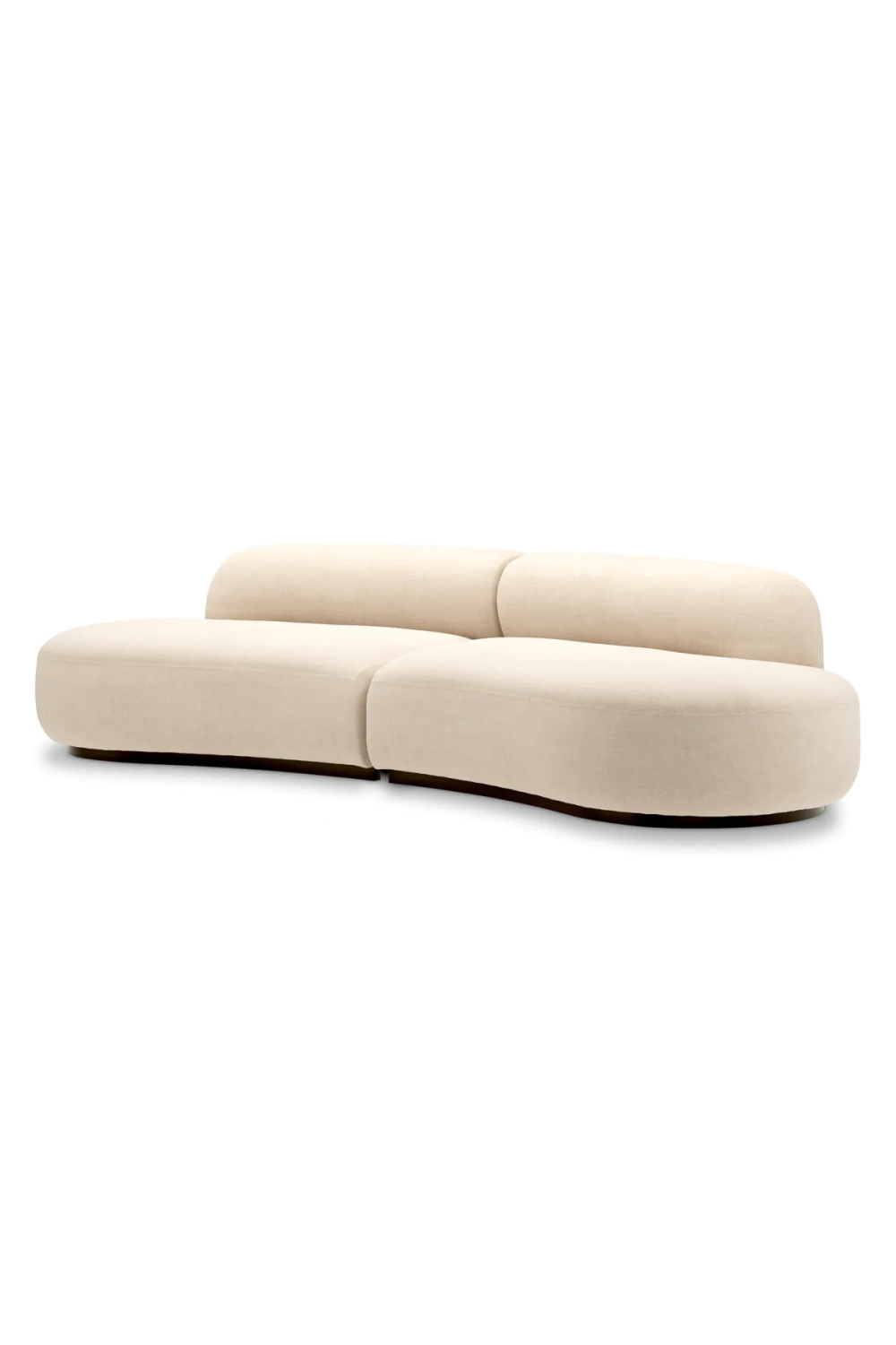 Fabric Curved Sofa S Bjorn | C | Eichholtz Miami