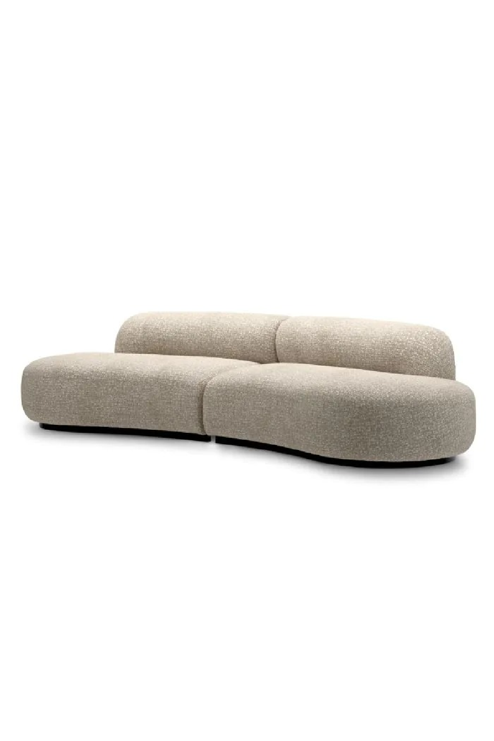 Fabric Curved Sofa S Bjorn | D | Eichholtz Miami