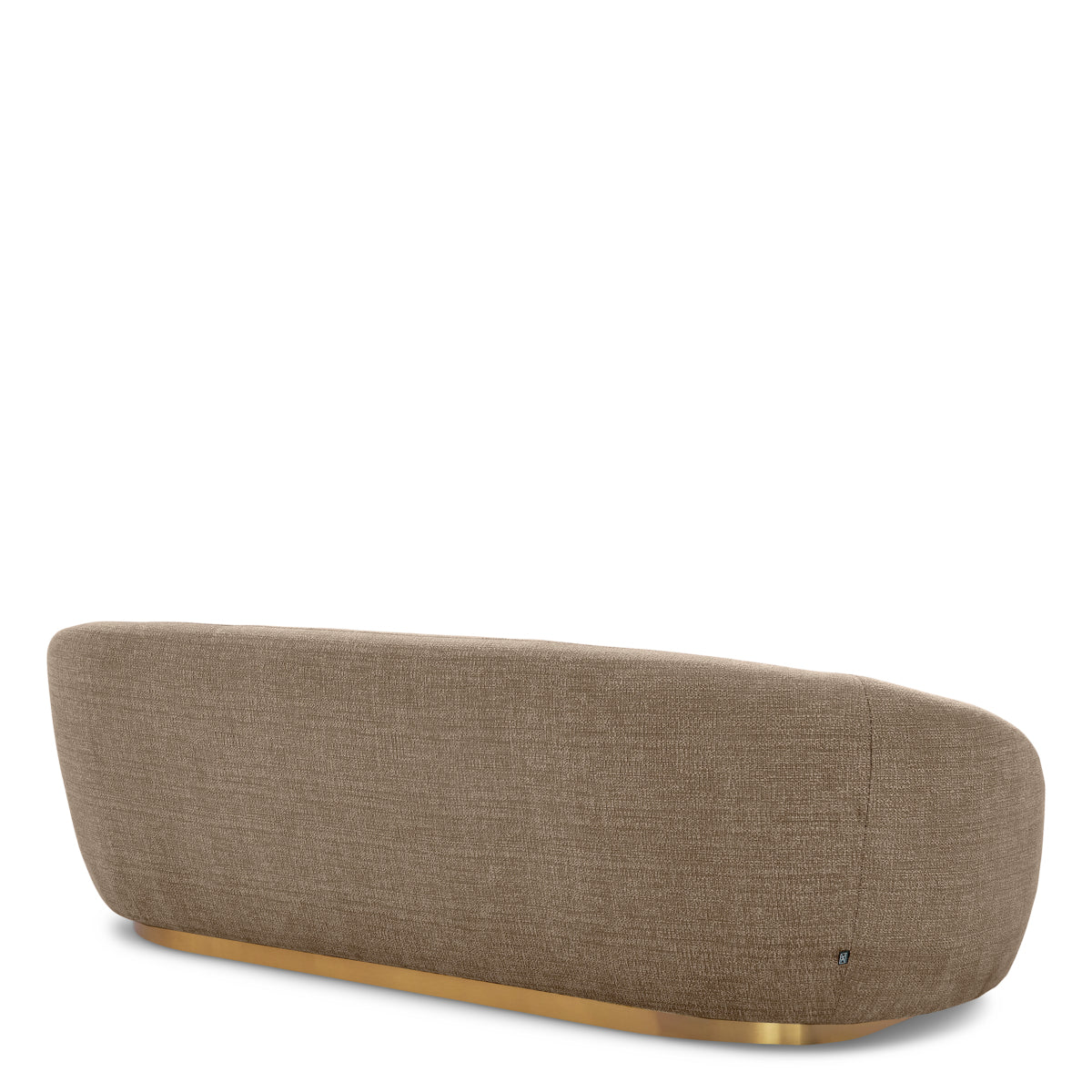 Brass Base Upholstered Sofa Brice| Eichholtz Miami