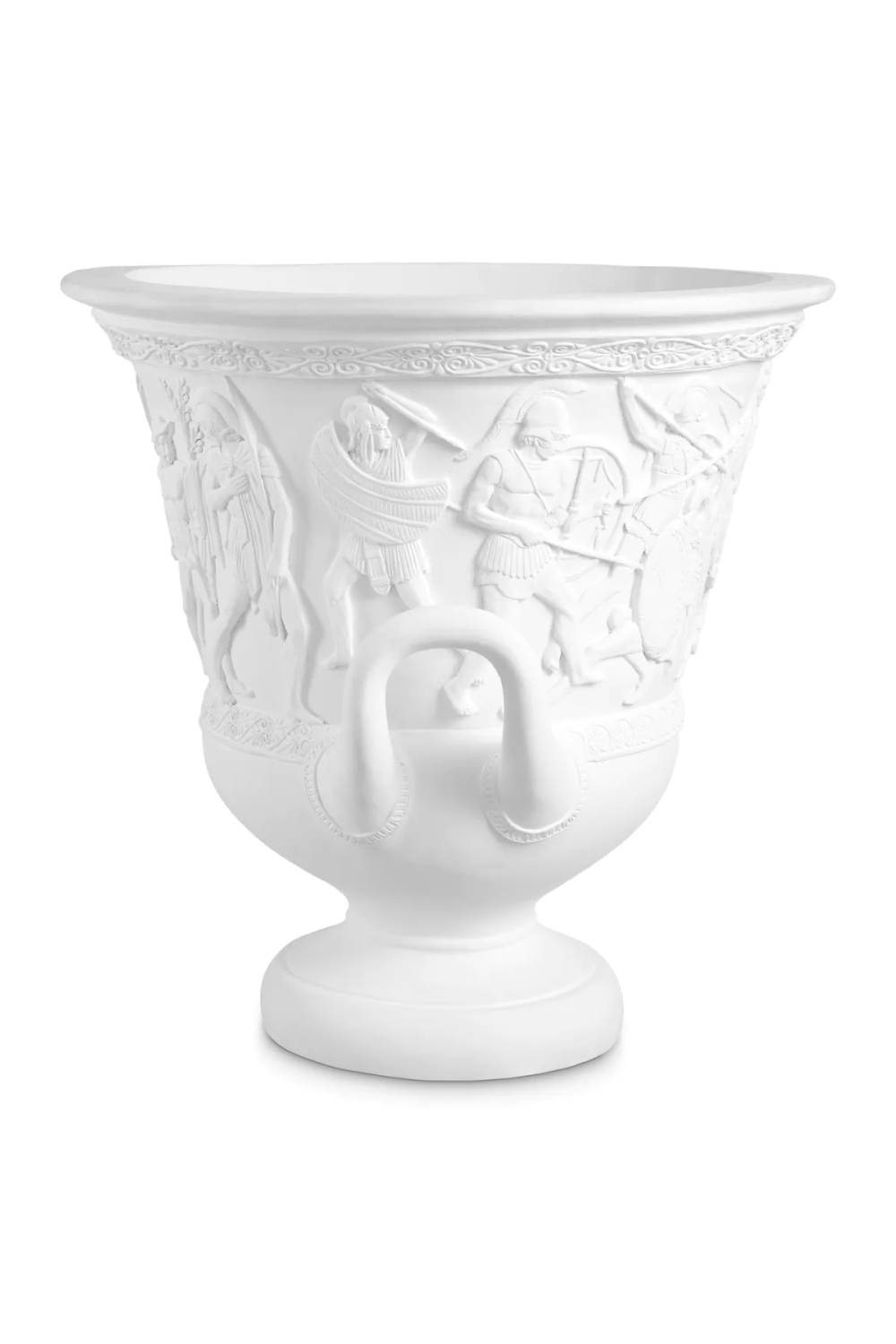 White Greek Inspired Vase Hydria | Eichholtz Miami