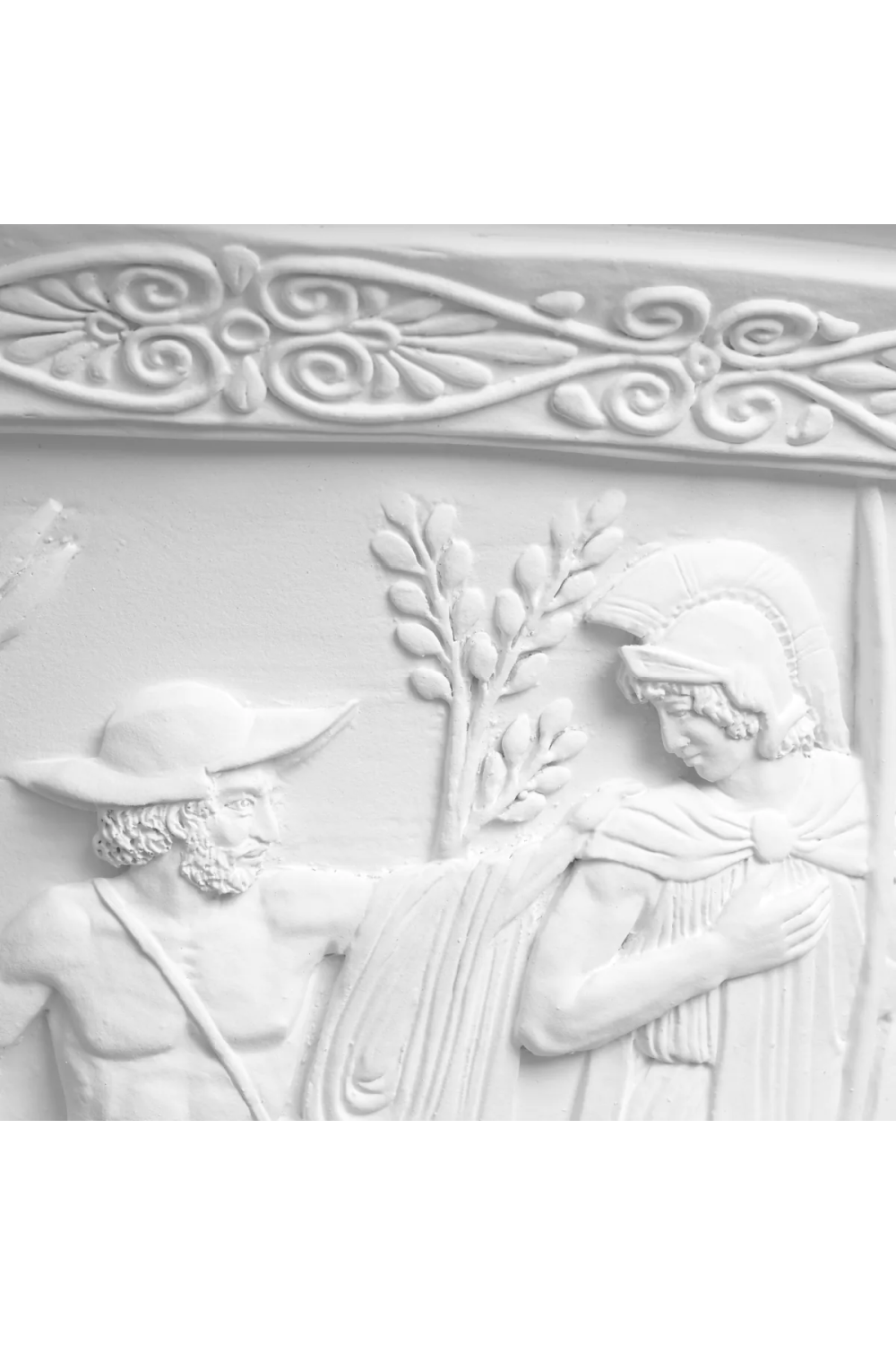 White Greek Inspired Vase Hydria | Eichholtz Miami