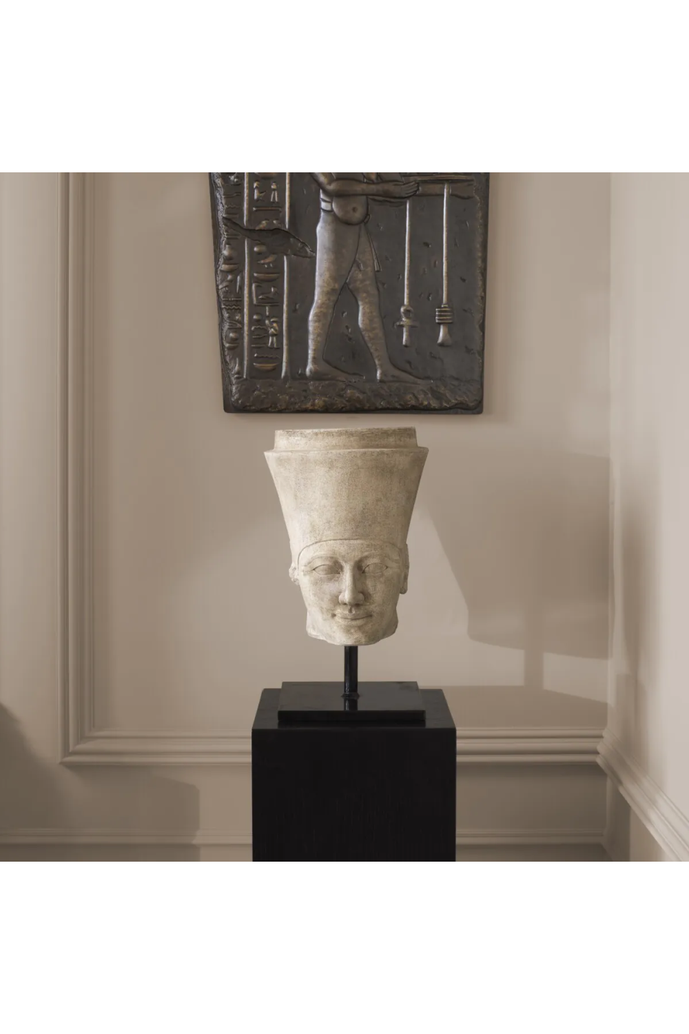 Bronze Carved Wall Object Sebennytos | Eichholtz Miami