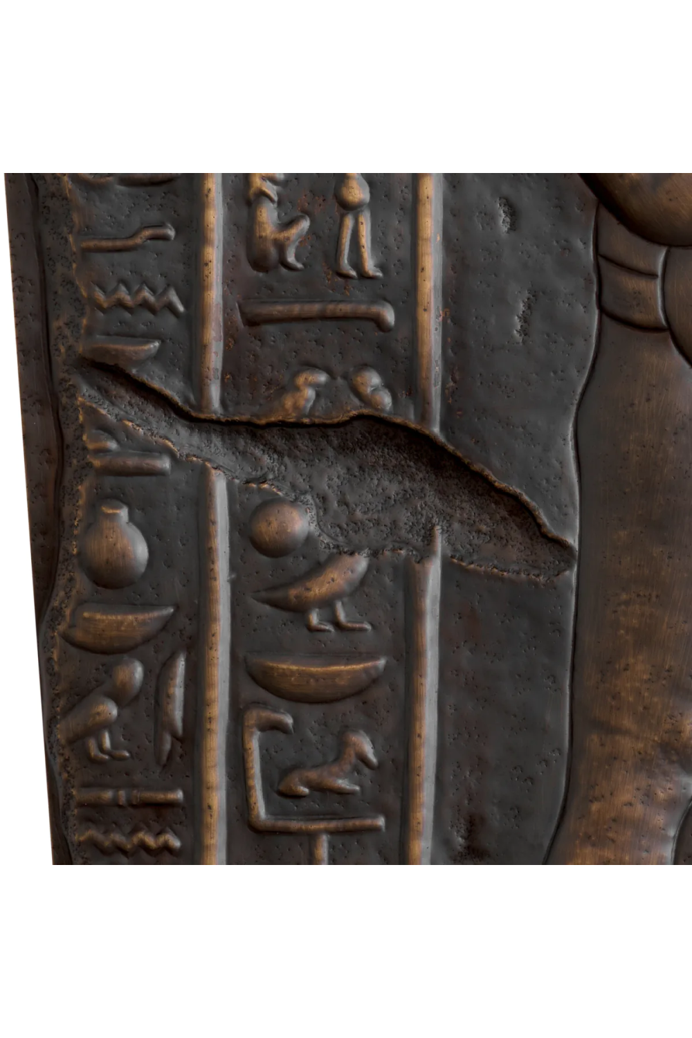 Bronze Carved Wall Object Sebennytos | Eichholtz Miami