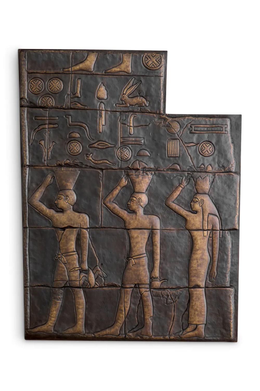 Bronze Wall Sculpture Akhihotep | EIchholtz Miami