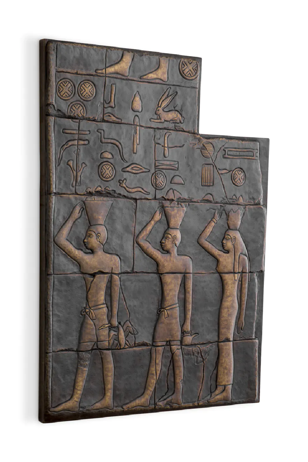 Bronze Wall Sculpture Akhihotep | EIchholtz Miami