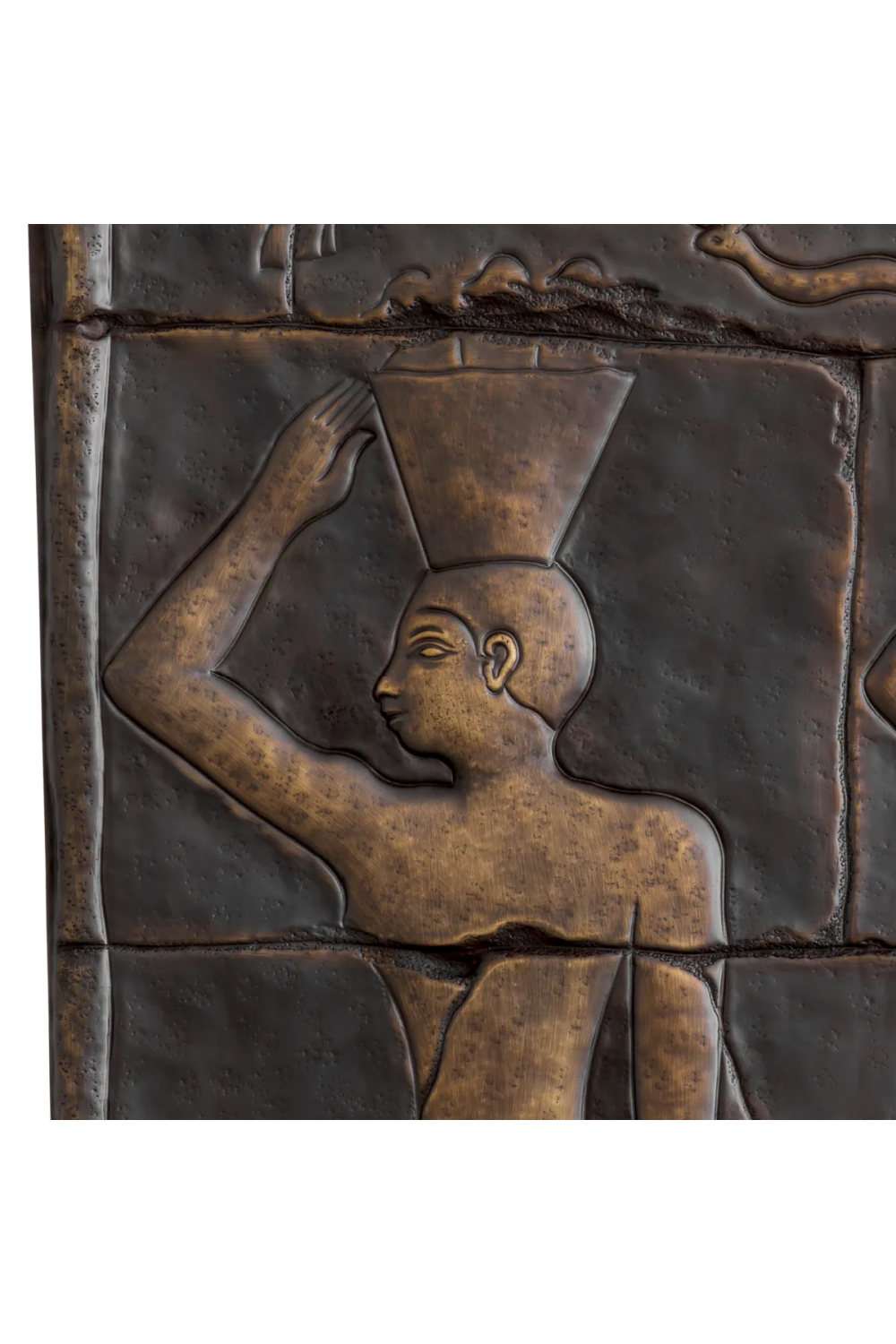 Bronze Wall Sculpture Akhihotep | EIchholtz Miami